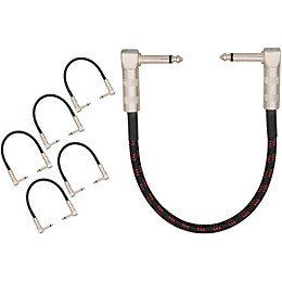 Musician's Gear Pedal Coupler Cable Angled 6-Pack