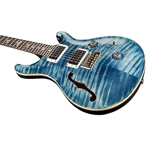 PRS Custom 24 Semi-Hollow Electric Guitar Faded Whale Blue
