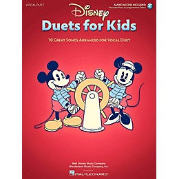 Hal Leonard Disney Duets For Kids - Two Voices And Piano Accompaniment - Book/Online Audio