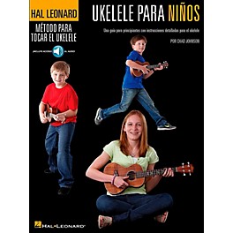 Hal Leonard Ukulele For Kids (Spanish Edition) Hal Leonard Ukulele Method Series Book/Online Audio