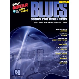 Berklee Press Blues Songs For Beginners - Easy Guitar Play-Along Volume 7 Book/CD