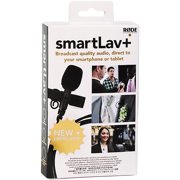Open Box RODE smartLav+ Lavalier Microphone for Smartphones Level 1