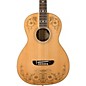 Washburn WP5234S Parlor Acoustic Guitar with Gold Leaf Design Satin Natural thumbnail