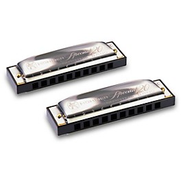 Hohner Progressive Series 560 Special 20 Harmonica (2-Pack) F# Hohner Progressive Series 560 Special 20 Harmonica (2-Pack) Bb