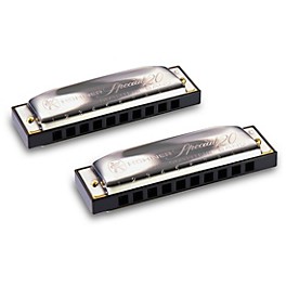 Hohner Progressive Series 560 Special 20 Harmonica (2-Pack) F# Hohner Progressive Series 560 Special 20 Harmonica (2-Pack) G#