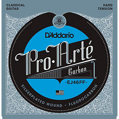 D'addario Pro-Arte Carbon With Dynacore Basses Hard Tension Classical Guitar Strings for sale