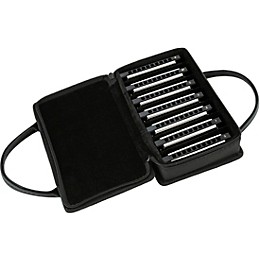 Fender Blues Deluxe Harmonica Set (7-Pack with Case, Keys of C, G, A, D, F, E and Bb)