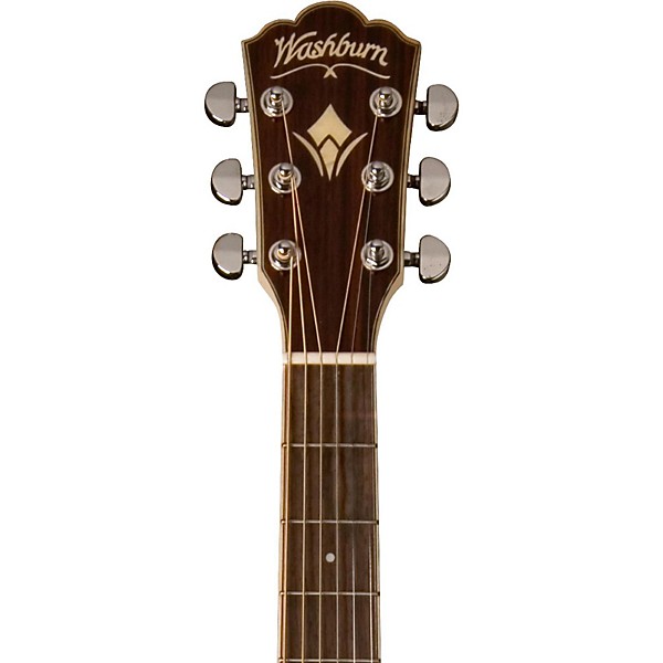 Open Box Washburn WG27SE Grand Auditorium Acoustic-Electric