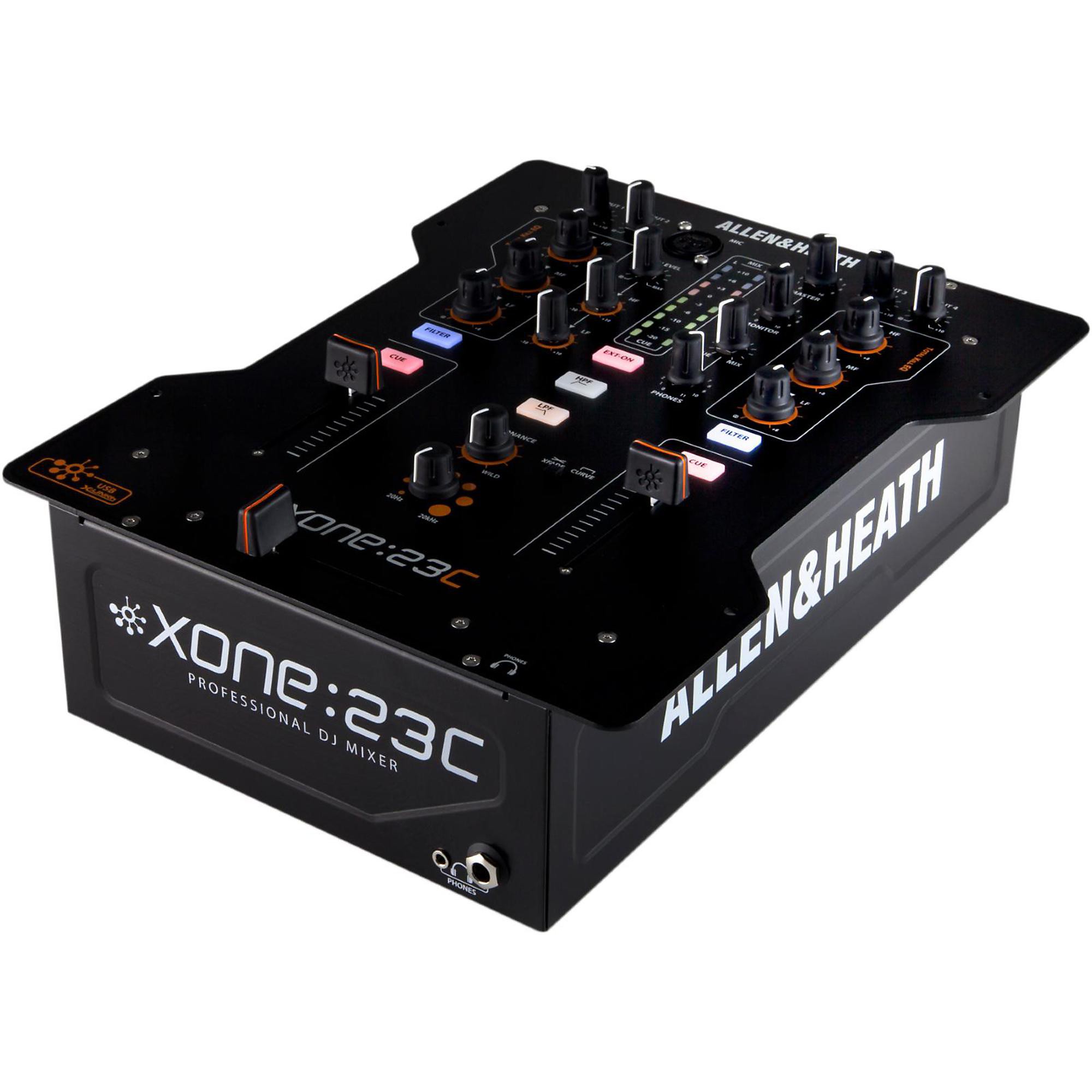 Allen & Heath XONE:23C 2-Channel DJ Mixer with Soundcard | Guitar 