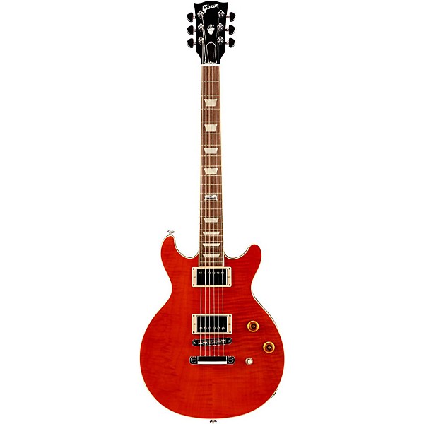 Gibson Les Paul Classic Double Cutaway Electric Guitar Transparent Red