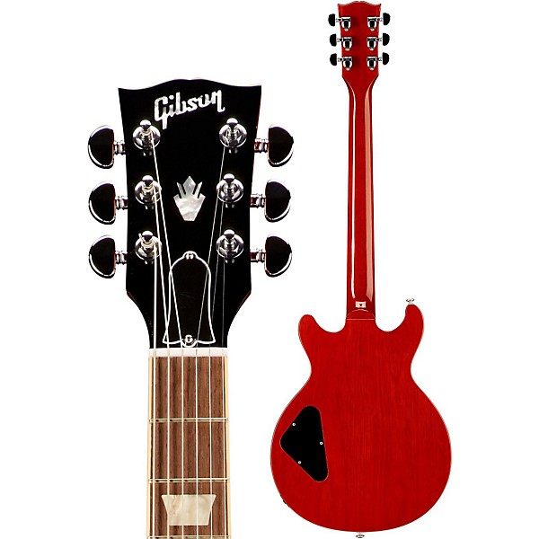 Gibson Les Paul Classic Double Cutaway Electric Guitar Transparent Red