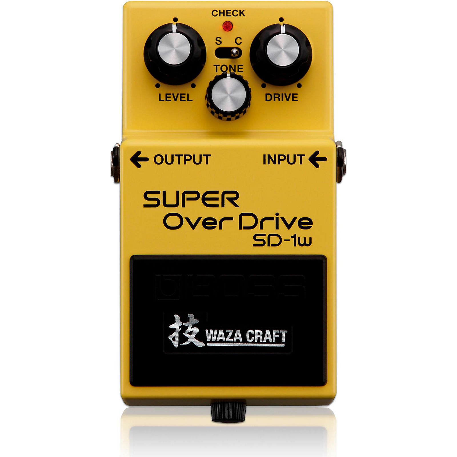 BOSS SD-1W Super Overdrive Waza Craft Guitar Effects Pedal