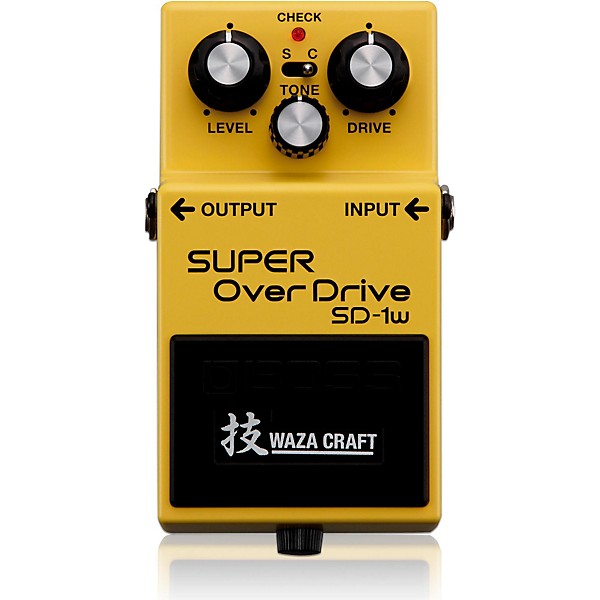 BOSS SD-1W Super Overdrive Waza Craft Guitar Effects Pedal