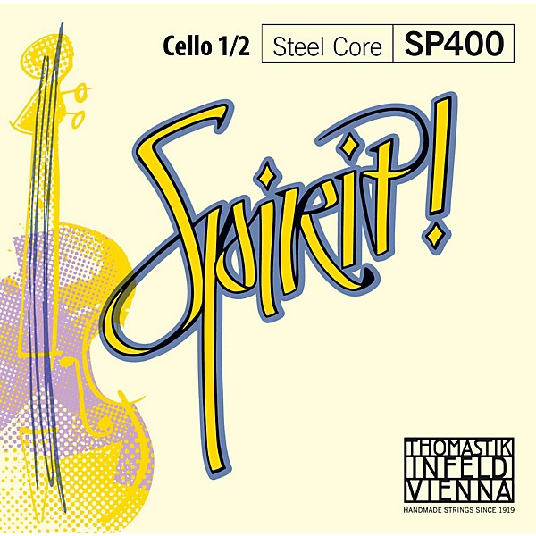 Thomastik Spirit! Cello String Set 1/2 Size