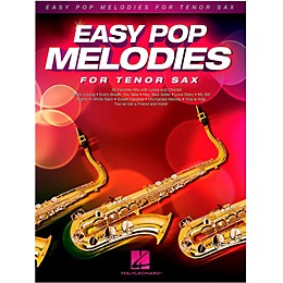 Hal Leonard Easy Pop Melodies For Tenor Sax
