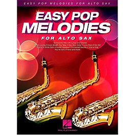 Hal Leonard Easy Pop Melodies For Alto Sax