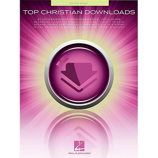 Hal Leonard Top Christian Downloads for Piano Solo