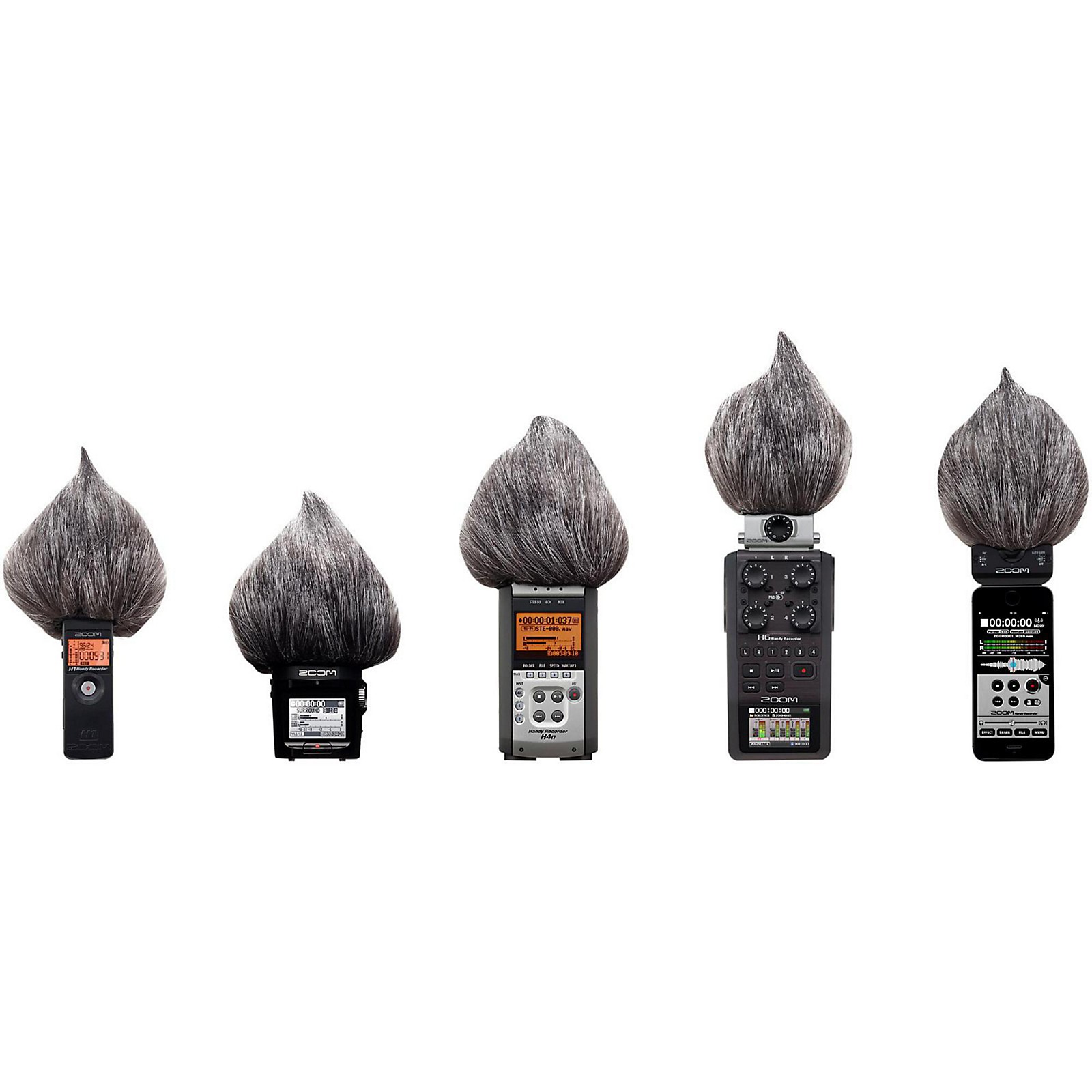 ZOOM SGH-6 Shotgun Mic Capsule For H5, H6, Q8, U-44, F4, F8n, F1-LP