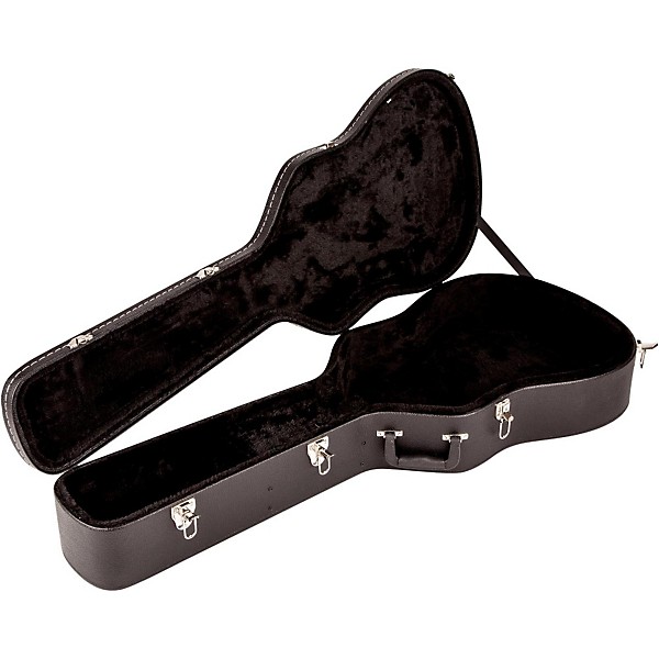 Open Box Fender Dreadnought/Dreadnought 12 Flat-Top Guitar Case Level 1 Black