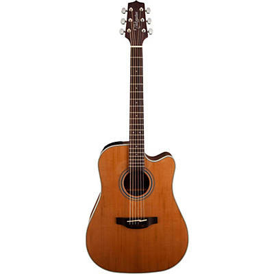 Takamine Gd20ce-Ns Dreadnought Cutaway Acoustic-Electric Guitar Natural for sale