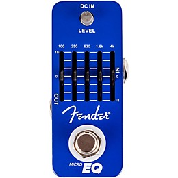 Fender Micro EQ Guitar Effects Pedal