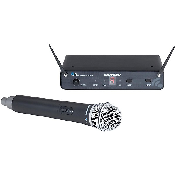 Samson Concert 88 Wireless Handheld System with Q7 Handheld Dynamic Microphone Band C