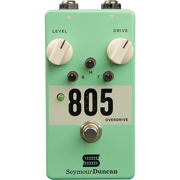 Open Box Seymour Duncan 805 Overdrive Guitar Effects Pedal Level 1