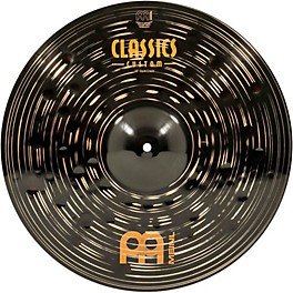 MEINL Classics Custom Dark Crash Cymbal 16 in. MEINL Classics Custom Dark Crash Cymbal 18 in.