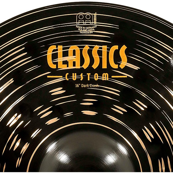MEINL Classics Custom Dark Crash Cymbal 16 in.