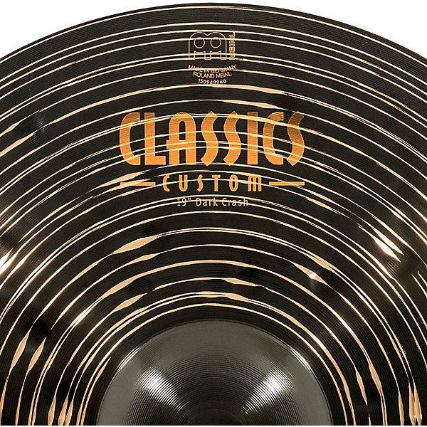 MEINL Classics Custom Dark Crash Cymbal 19 in.