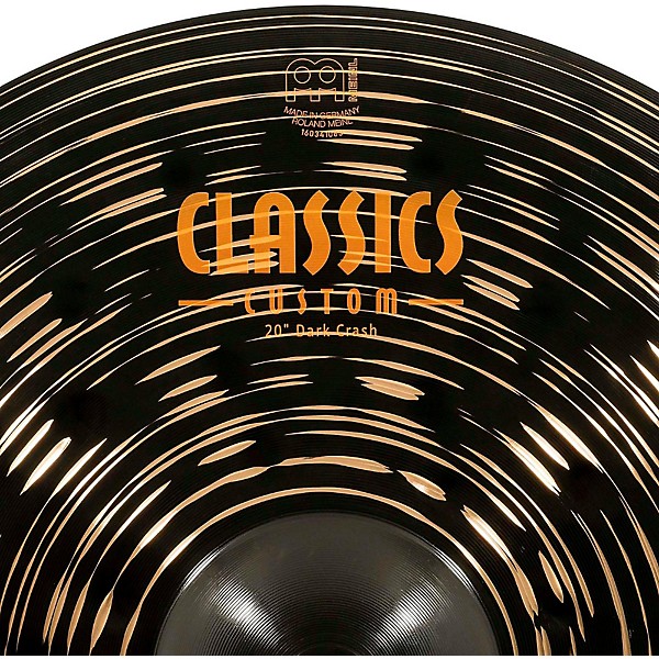 MEINL Classics Custom Dark Crash Cymbal 20 in.