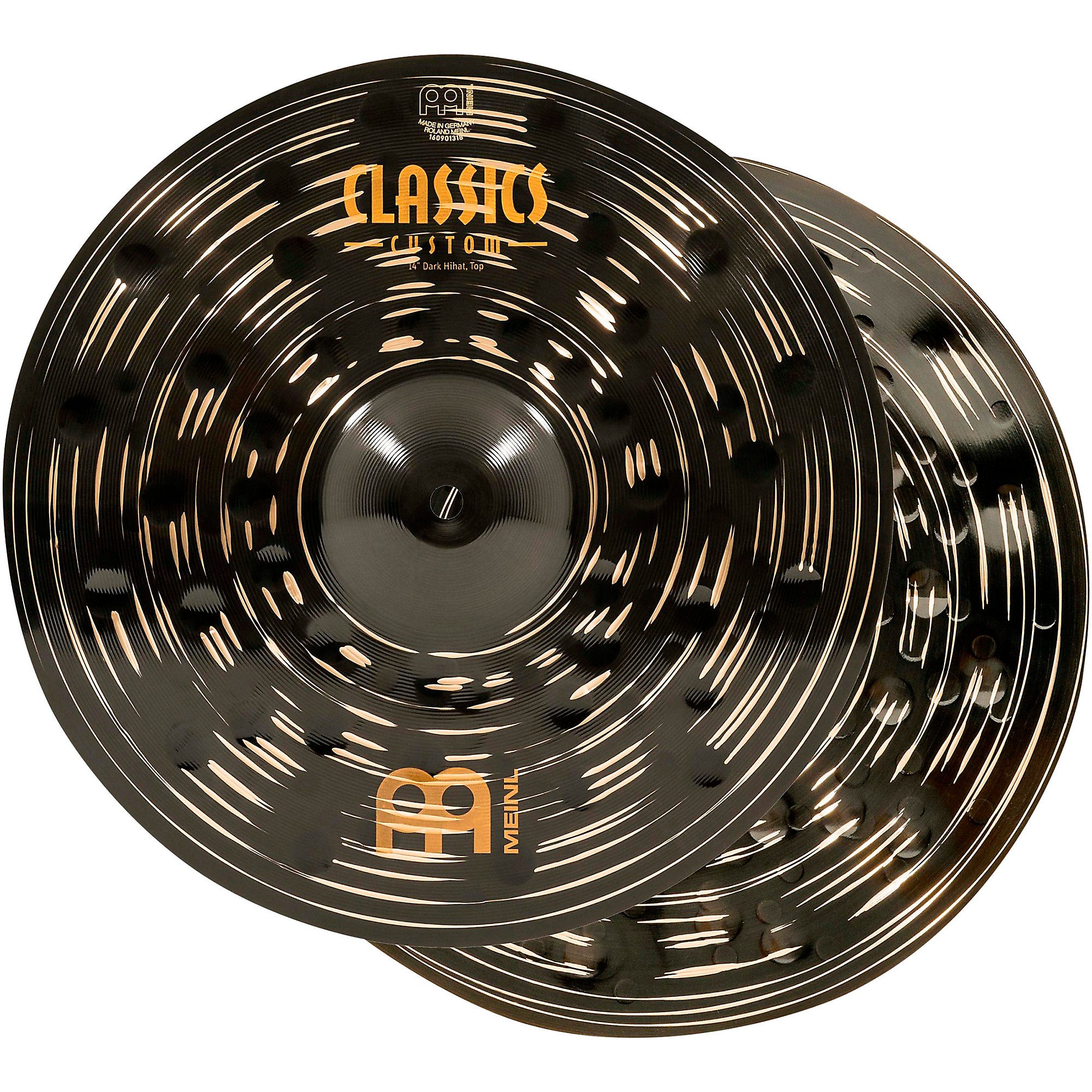 MEINL Classics Custom Dark Hi-Hat Cymbal Pair 14 in. | Guitar Center