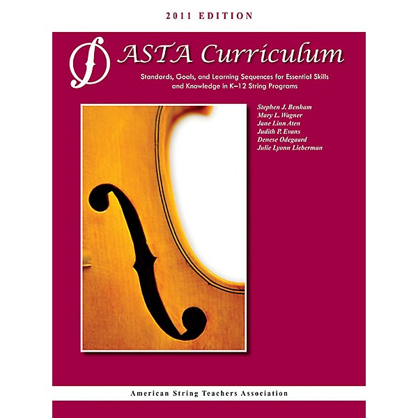 Alfred ASTA String Curriculum 2011 Edition Book