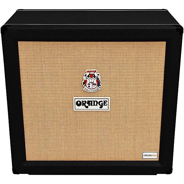 Open Box Orange Amplifiers Crush Pro 4x12 Guitar Cabinet Level 1 Black
