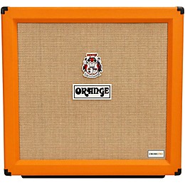 Open Box Orange Amplifiers Crush Pro 4x12 Guitar Cabinet Level 2 Orange 190839125347