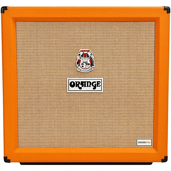 Open Box Orange Amplifiers Crush Pro 4x12 Guitar Cabinet Level 2 Orange 190839125347