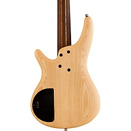 Ibanez SR5BBLTD Premium Buckeye Burl Top with Nordstrand Pickups 5-String Electric Bass Guitar Natural