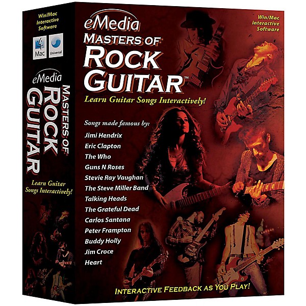 eMedia Master of Rock Guitar CD-ROM