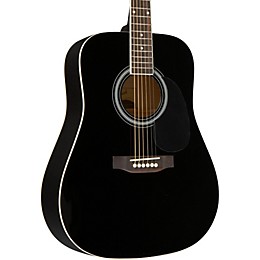 Open Box Savannah SGD-10 Dreadnought Acoustic Guitar Level 1 Black