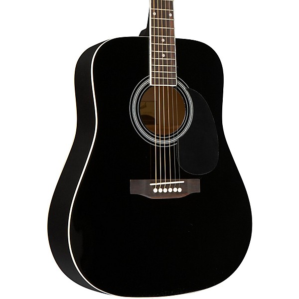 Open Box Savannah SGD-10 Dreadnought Acoustic Guitar Level 1 Black