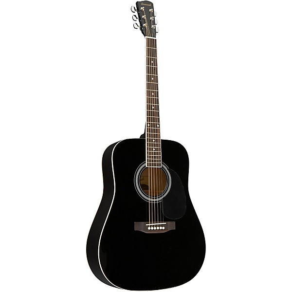 Open Box Savannah SGD-10 Dreadnought Acoustic Guitar Level 1 Black