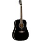 Open Box Savannah SGD-10 Dreadnought Acoustic Guitar Level 1 Black