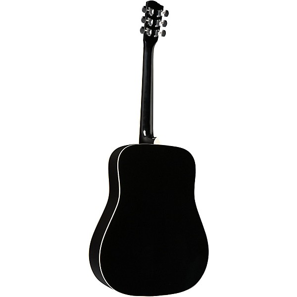 Open Box Savannah SGD-10 Dreadnought Acoustic Guitar Level 1 Black