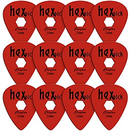 Clayton HexPick Guitar Picks - 12-Pack .50 mm