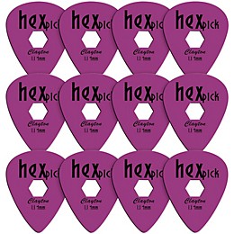 Clayton HexPick Guitar Picks - 12-Pack 1.14 mm