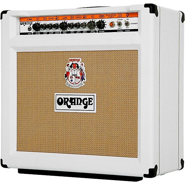 Orange Amplifiers Rockverb RK50C112 MK11 50W 1x12 Guitar Combo Amp in Limited Edition White