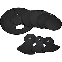 Ahead Drum Silencer Pack with Cymbal and Hi-hat Mutes 10, 12, 14, 14 and 20 in.