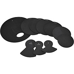 Ahead Drum Silencer Pack with Cymbal and Hi-hat Mutes 10, 12, 13, 14, 14, 16 and 22 in.