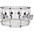 DW Design Series Acrylic Snare Drum With Chrome ... DW Design Series Acrylic Snare Drum With Chrome Hardware 14 x 8 in. Clear