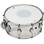 DW Design Series Acrylic Snare Drum With Chrome Hardware 14 x 6 in. Clear